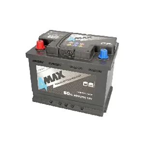 4MAX Akumulator 60Ah / 510A / L+