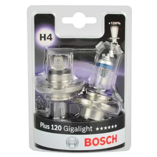 Bosch halogena sijalica H4 (Gigalight +120%) (set - 2kom)