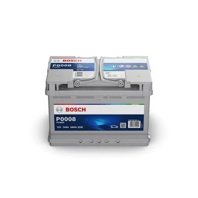 BOSCH POWER Akumulator 74Ah / 680A / D+