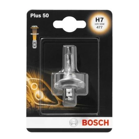 Bosch halogena sijalica, glavni far H7 (+50%)