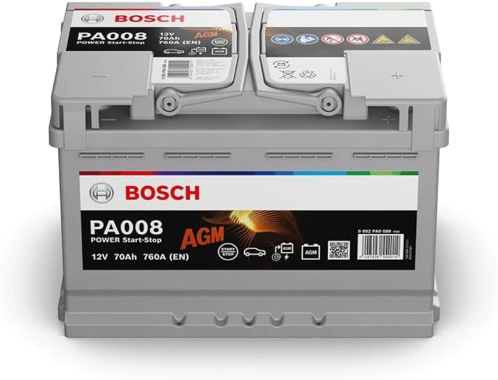 BOSCH POWER START-STOP AGM Akumulator 70Ah / 760A / D+