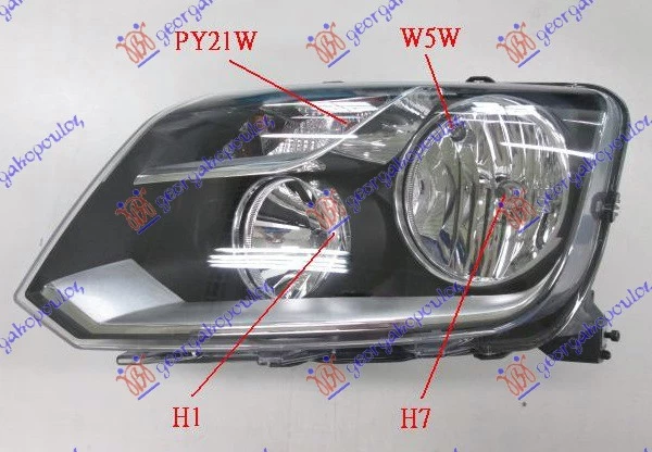 FAR ELEKTRICNI (H7/H1) 13- (VALEO)