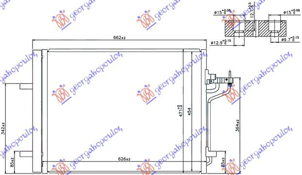 HL. KLIME 1.6i 16V 2.0ST 2.0TDCi 58.5x44