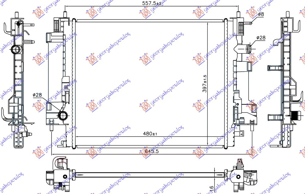 HL. MOT. 0.9 TURBO 1.0 12v BEN-EL. 48x40