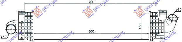 HLA INTERC.1.6-1.8-2.0TDCi-2.5B(60x128x5