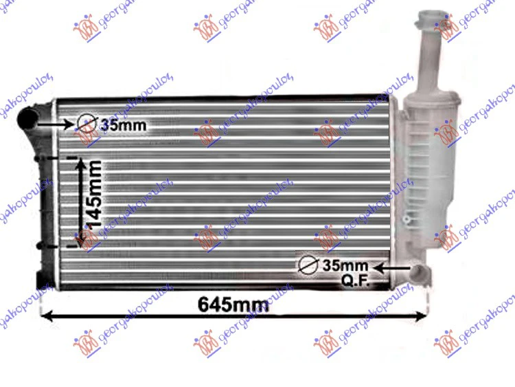 HLAD 1.1-1.2i 8V +A/C (55x31.7)SA POSUDO