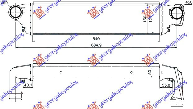 HLAD. INTERC. 2.0TD (54x129x50) (50/50)