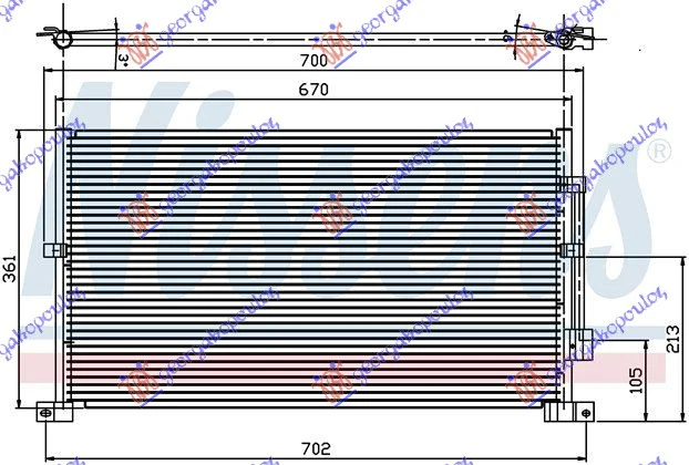 HLAD KLIME SVI MODELI  BEN-DIZ(63x36x2.2