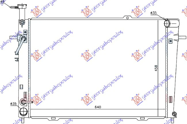 HLAD. MOT. 2.0/2.7I 24V (AUTO) (64x46.2)