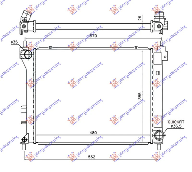 HLAD. MOTORA 1.4-1.6 MAN DIZ 480x380 10-