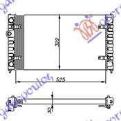 HLAD MOTORA 1.4-1.6BZ-1.7-1.9SDi -AC(52x