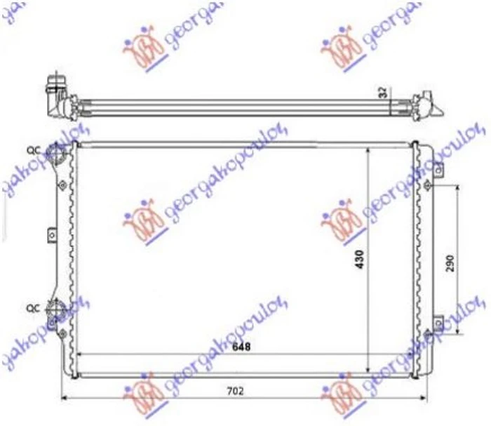 HLAD. MOTORA 1.8-2.0 BEN 650x450 LEMLJEN