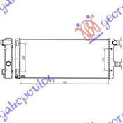 HLAD MOTORA 1.9 DIESEL(+A/C) (70x30.6x38