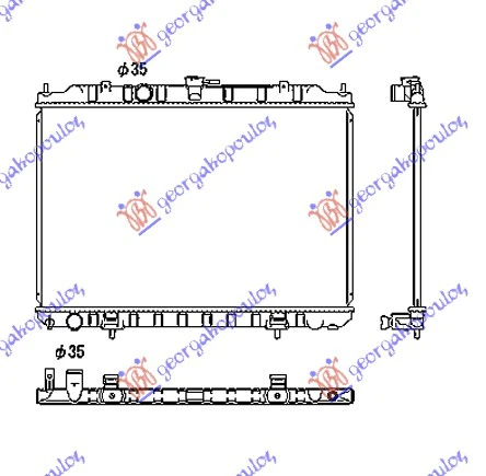 HLAD MOTORA 2.0-2.5c.c +/-A/C -07 (45x69