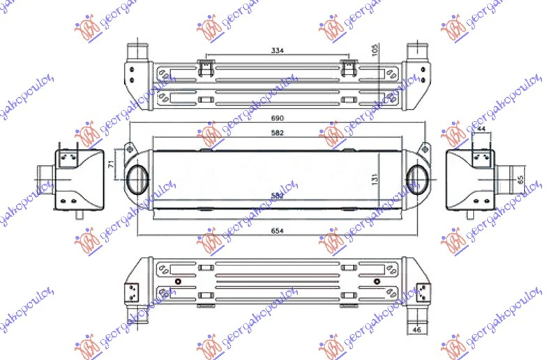 HLAD.INTER. 2.7 Tdi DIZEL (ALUMINIJUM)