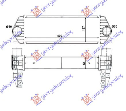 HLAD.INTERC.1.8 Di/TDCI DIZEL 07-