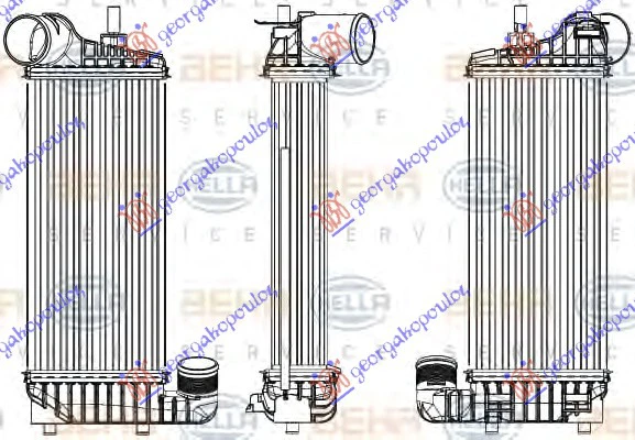 HLAD.INTERK. 1.6TDCi (334x156x64) M-BEHR