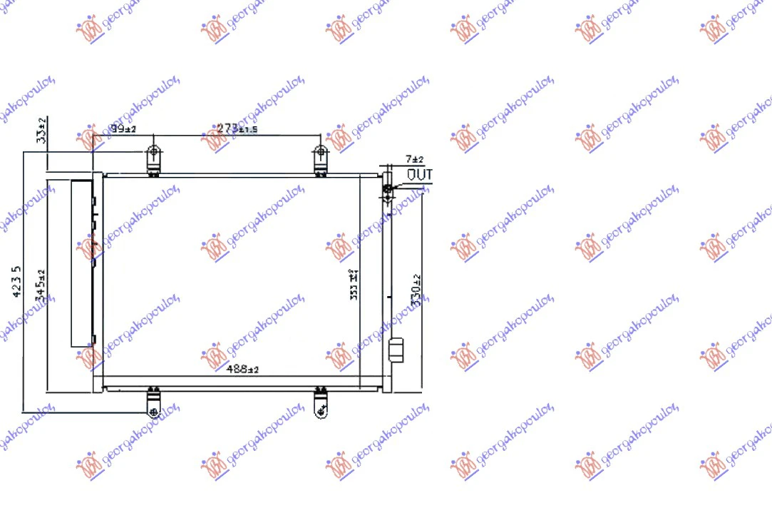 HLAD.KLIME 1.0 BENZIN  (48.8x35.3x1.2)