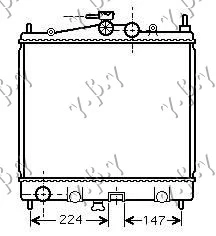 HLADMOT.1.2-1.4-1.6+/-A/C(38x44x1.6)05-