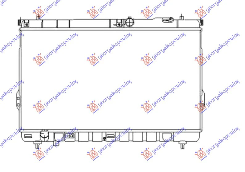 HLAD.MOT2.0 CRDI+/-A/C MHX.TUBE 8MM(FEND