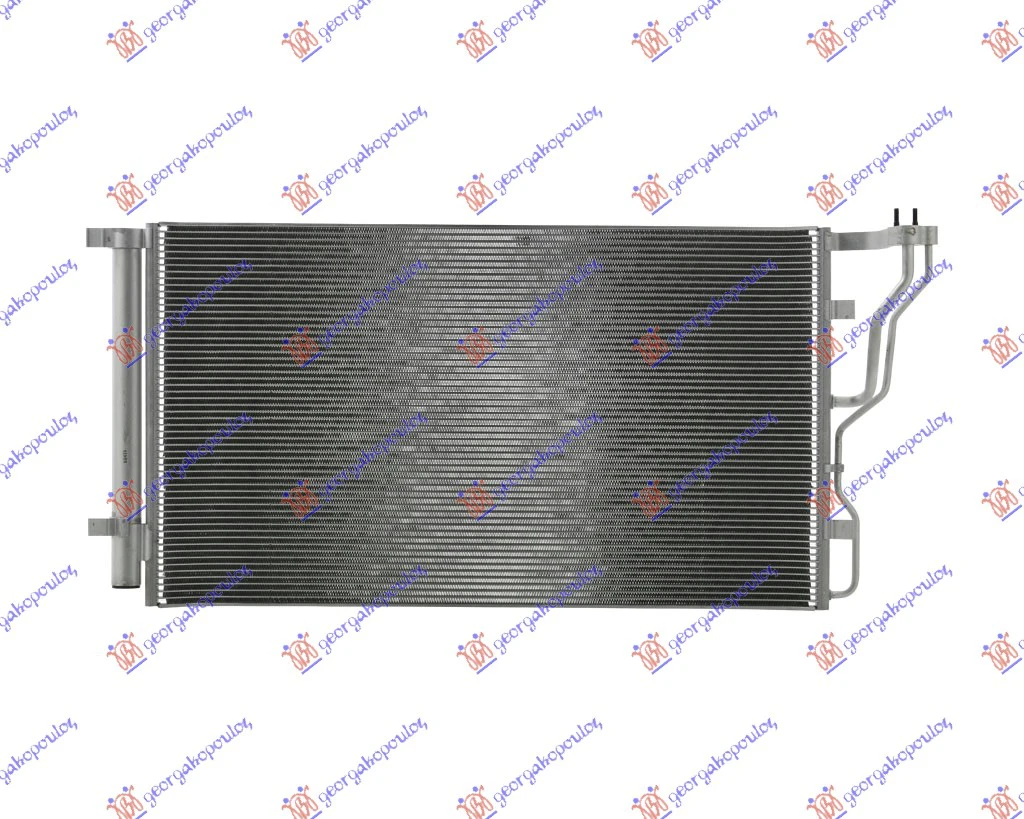 HLADNJAK KLIME 1.6-2.0i16V (67X37.8X1.6)