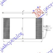 HLADNJAK KLIME  2.0-2.5-3.0DIZEL(59x32.5