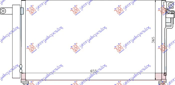 HLADNJAK KLIME BENZIN (62^36^16)