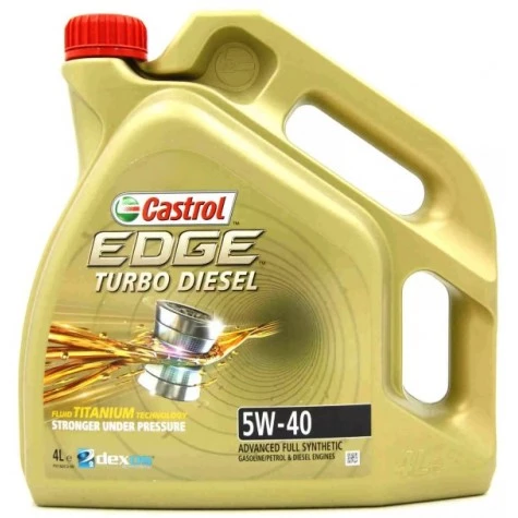 MOTORNO ULJE CASTROL EGDE TURBO DIESEL 5W40 4L