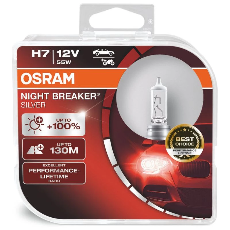 Osram halogena sijalica, glavni far H7(Night Breaker Silver) (2kom)