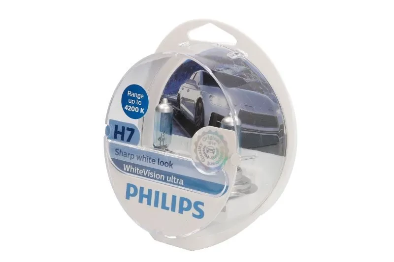 Philips halogena sijalica, H7 (White Vision Ultra) (Set)