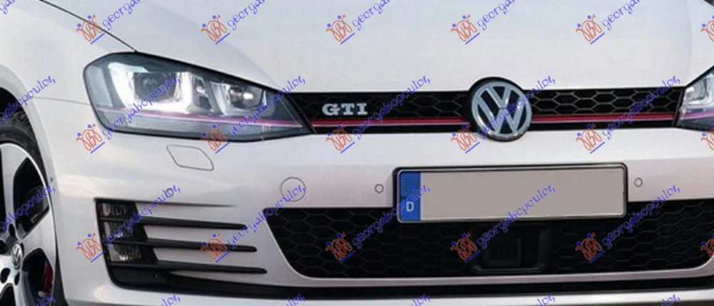 PVC MASKA GTI CRVENA LAJSNA (XENON FAR)