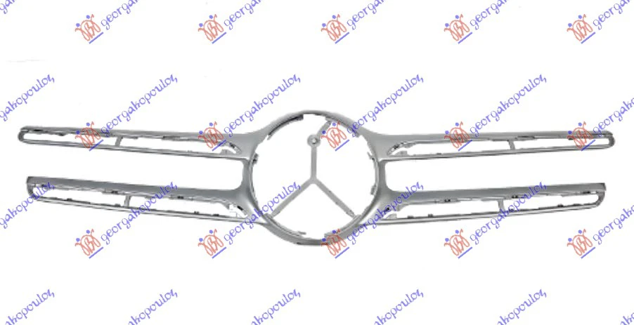 PVC MASKA SPOLJ. SREBR. (SA KAM.) (SUV)