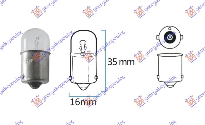 SIJALICA 24V 5W