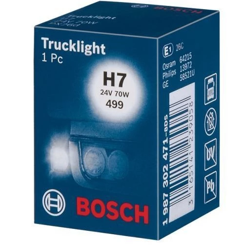 Bosch halogena sijalica, glavni far H7 (Trucklight)