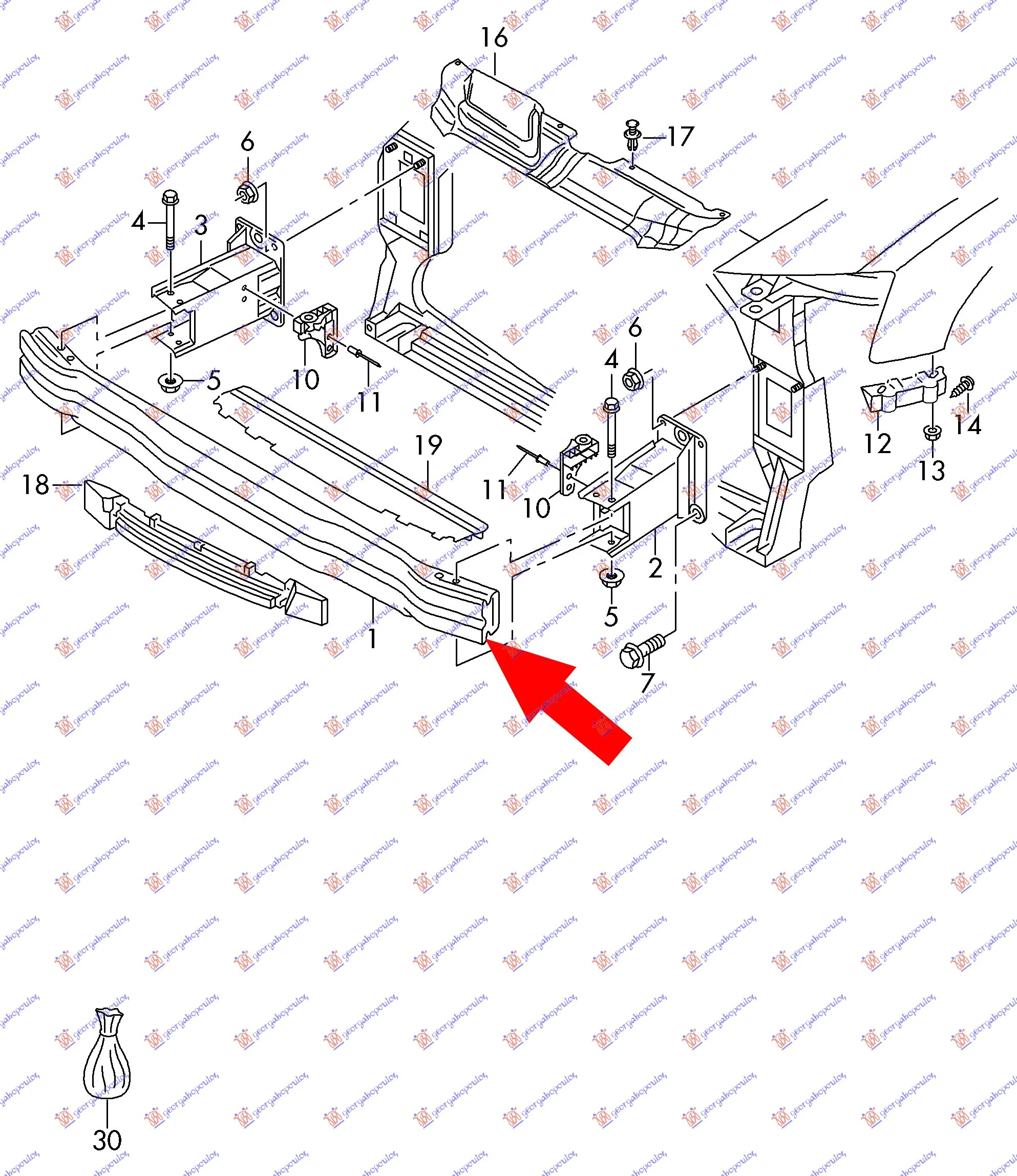 SINA PREDNJEG BRANIKA ALUMINIJUM