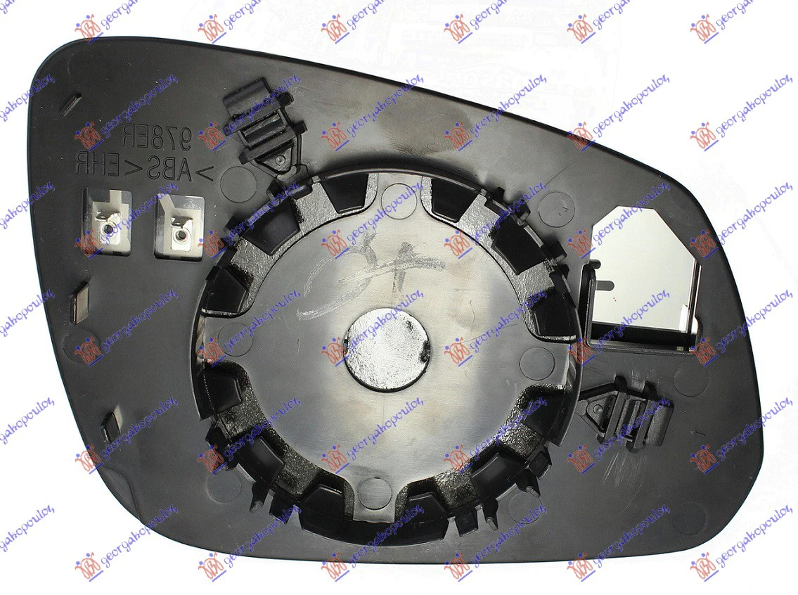 STAKLO RETROVIZORA SA GREJACEM (KONVEKSN
