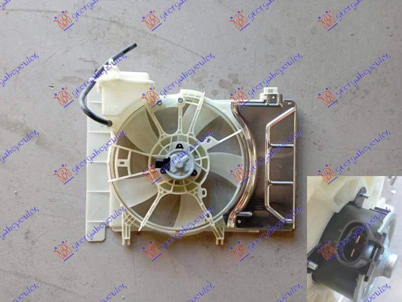 VENTILATOR KOMPLET 1.0i 12v (FRANCUSKA)