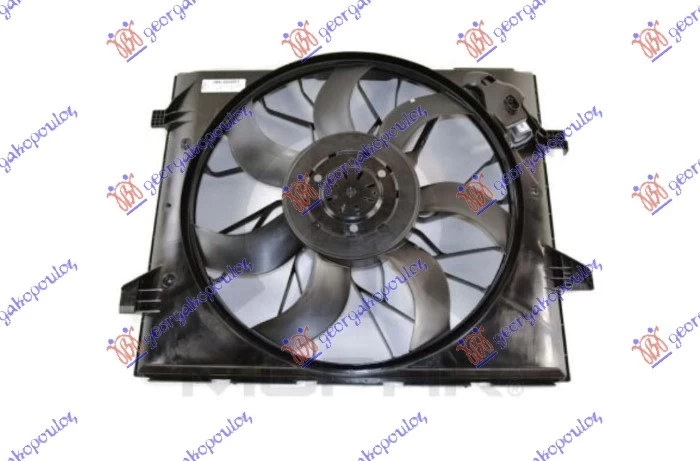 VENTILATOR KOMPLET (3.6 BENZIN - 3.0 DIZEL) (505mm) (3 PIN)