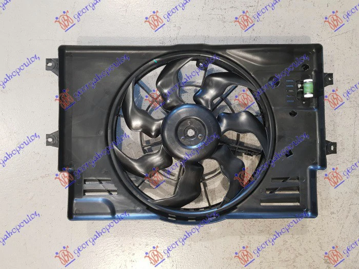 VENTILATOR KOMPLET 1.6 DIZEL