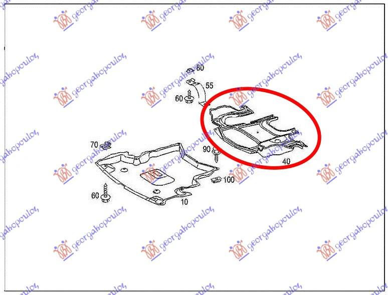 ZASTITA MOTORA ISPOD MENJACA BENZIN