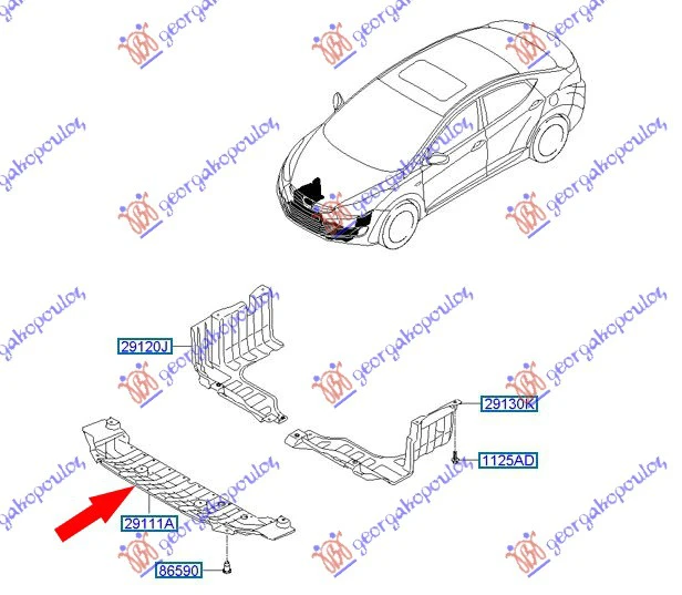 ZASTITA MOTORA PLASTICNA